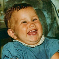 Amy as a baby